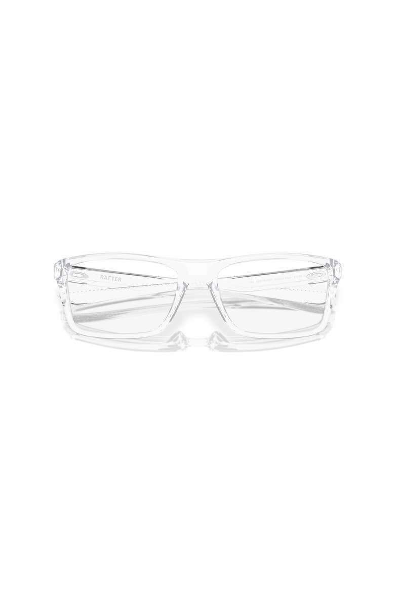 59mm Rectangle optical glasses, Alternate, color, Transparent