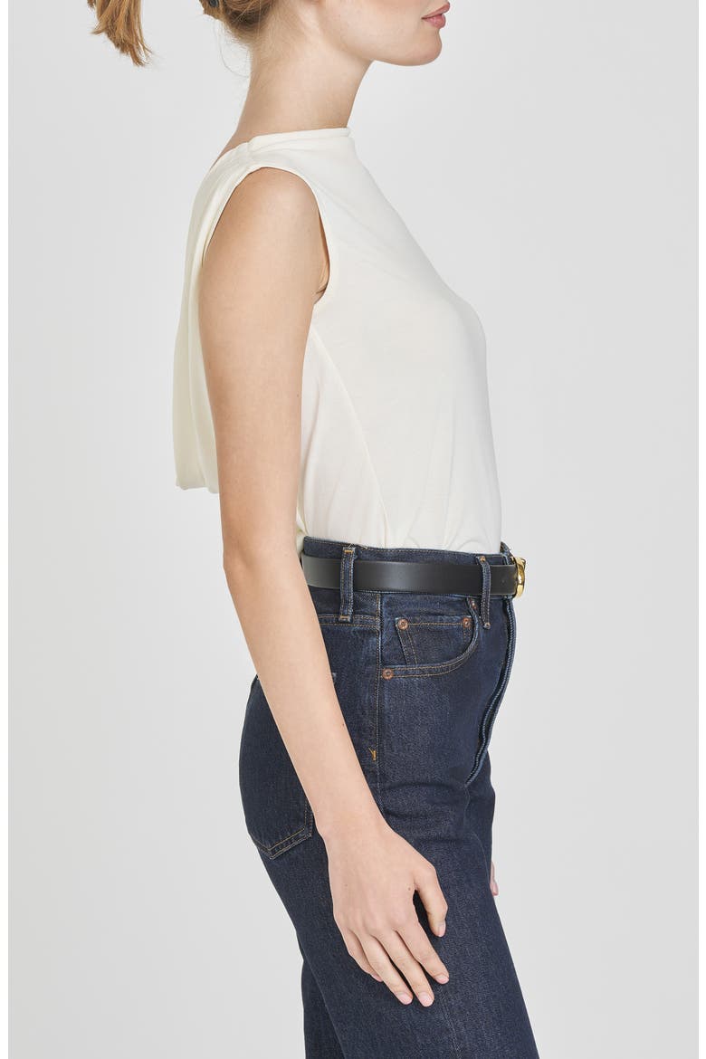 Celeste Drape Back Top, Alternate, color, CREAM