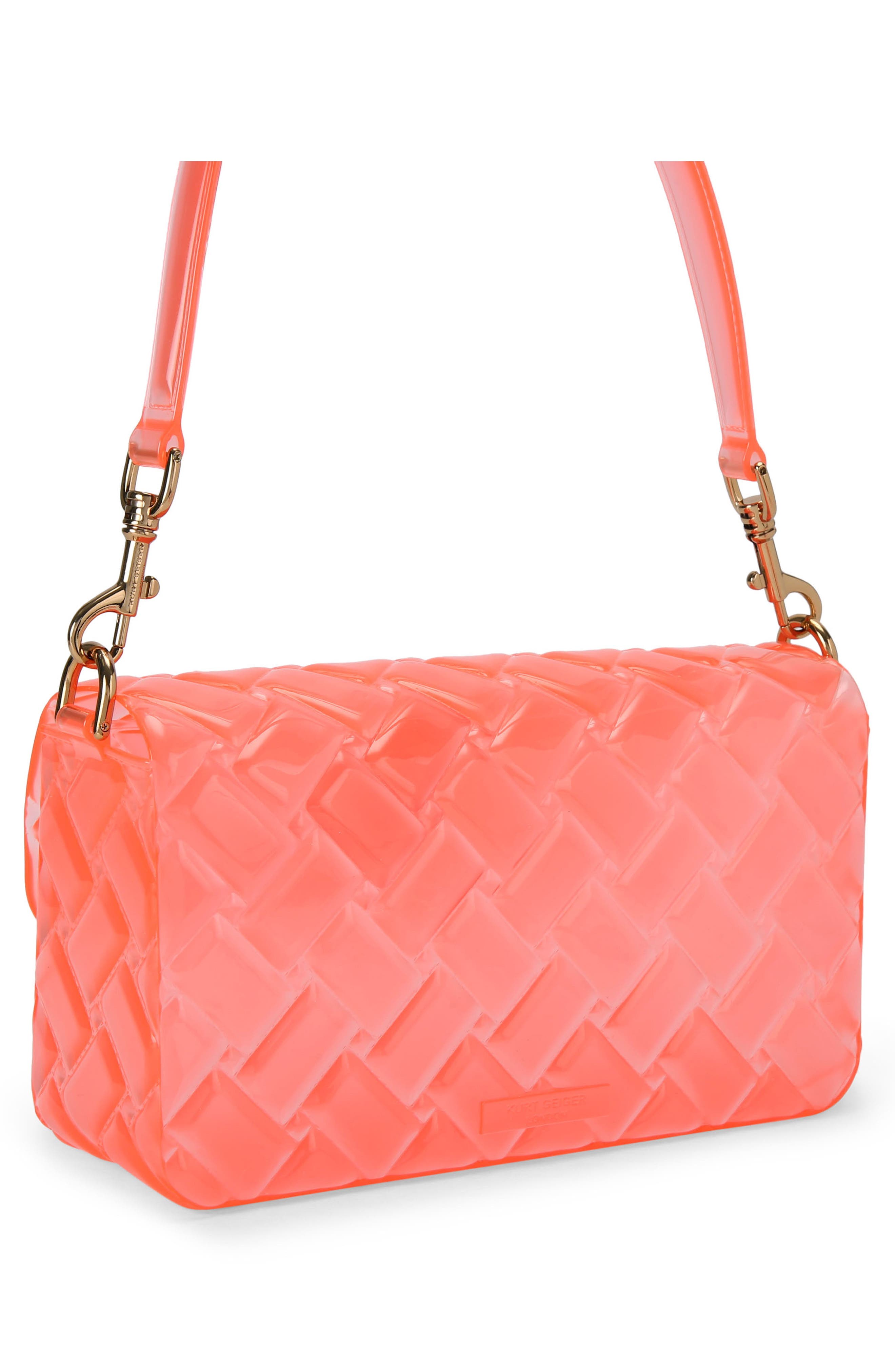 Kensington Jelly Shoulder Bag, Alternate, color, OPEN PINK