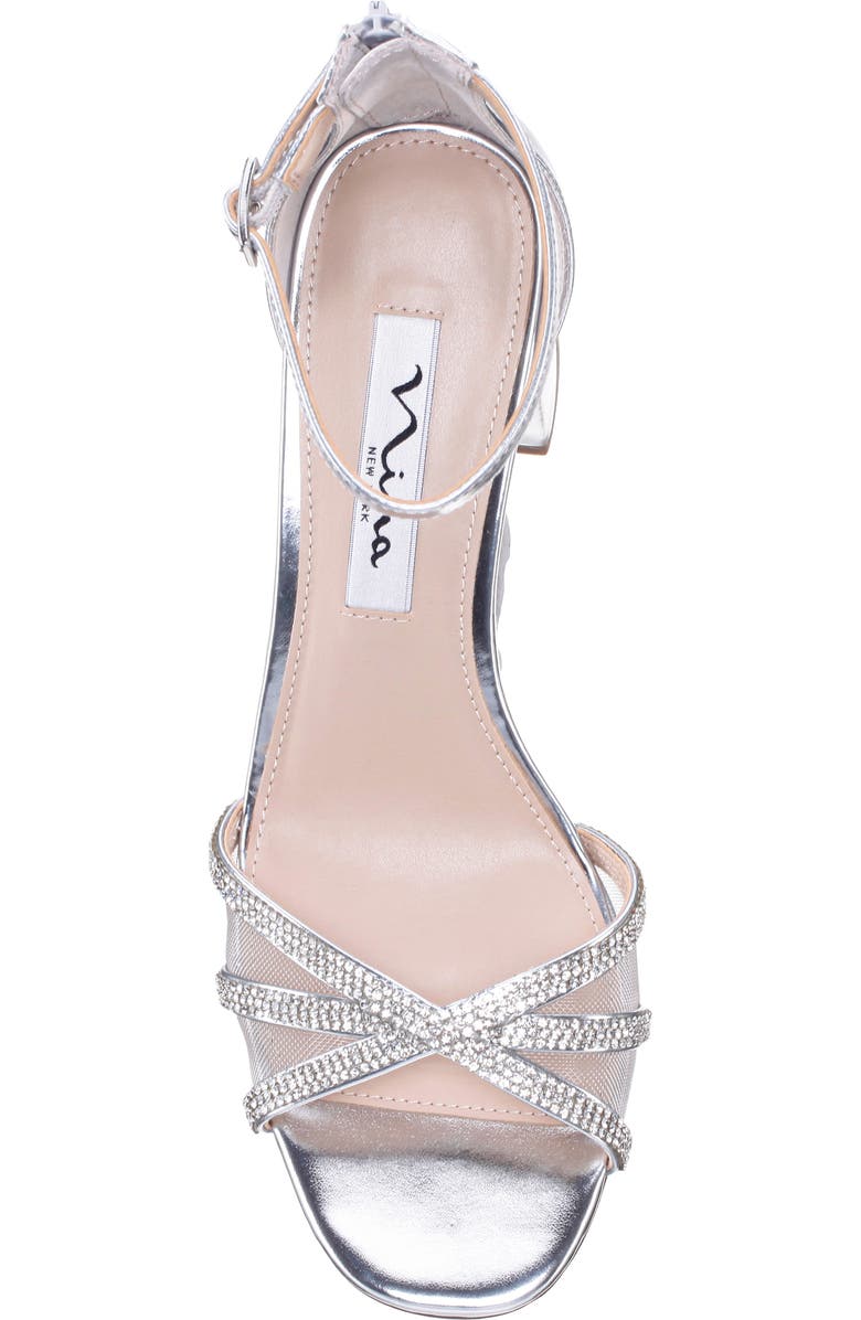 Nina Brooke Ankle Strap Sandal, Alternate, color,