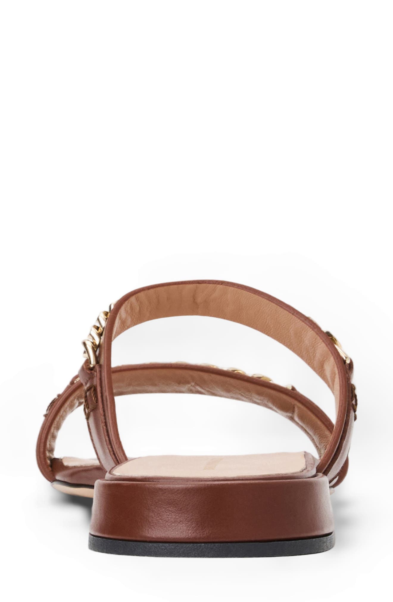 Brunella Slide Sandal, Alternate, color, BROWN NAPPA