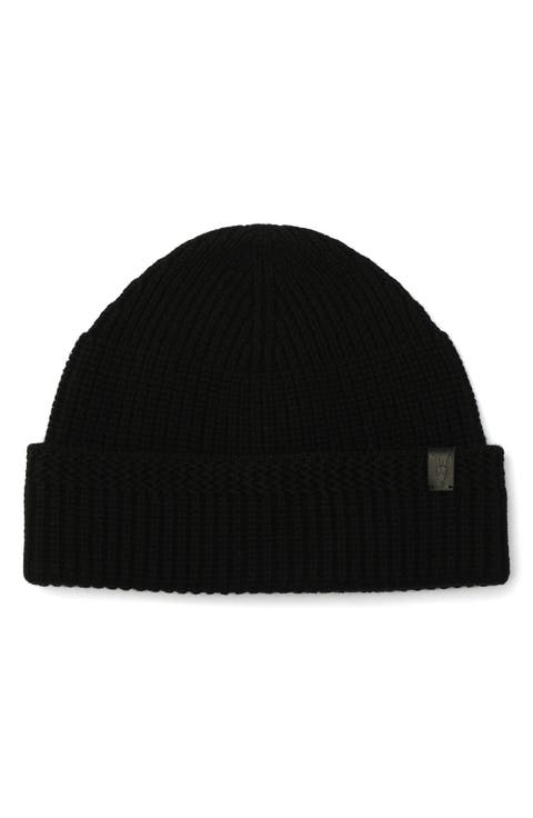 Merino Wool Rib Beanie