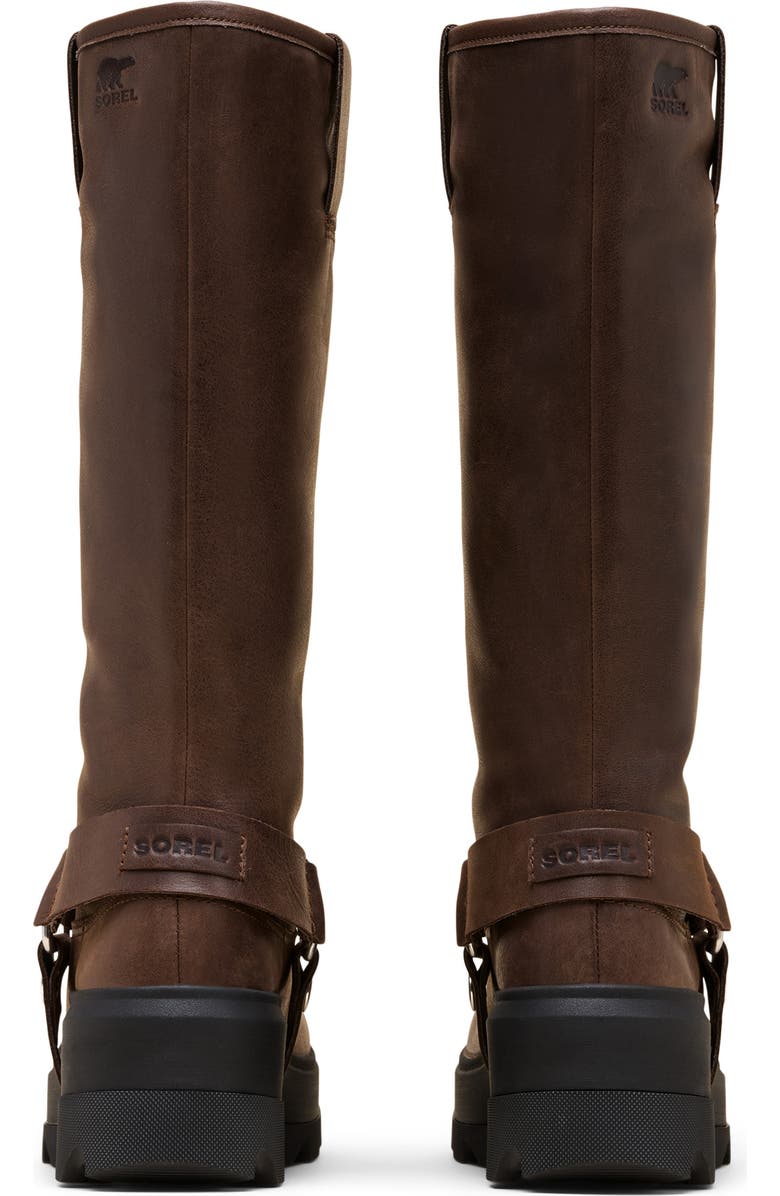 SOREL Joan FRWD Waterproof Harness Boot, Alternate, color, Tobacco/ Black