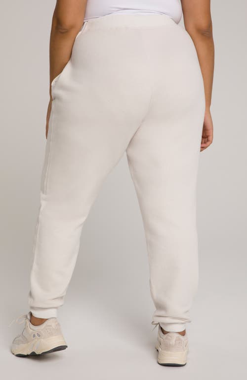 GOOD AMERICAN GOOD AMERICAN GOOD WAIST COTTON TERRY JOGGERS