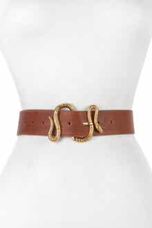 Raina Majove Snake Buckle Belt