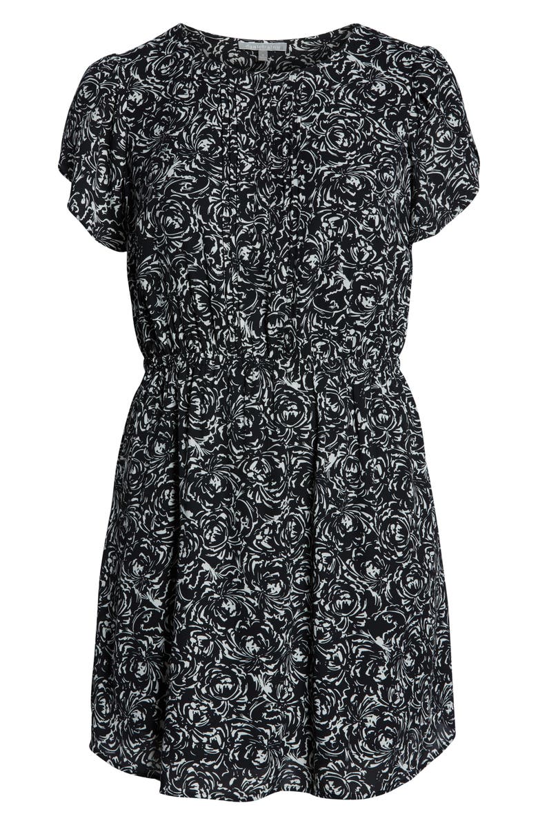 DR2 by Daniel Rainn Daniel Rainn Print Pleat Front Dress, Alternate, color, 