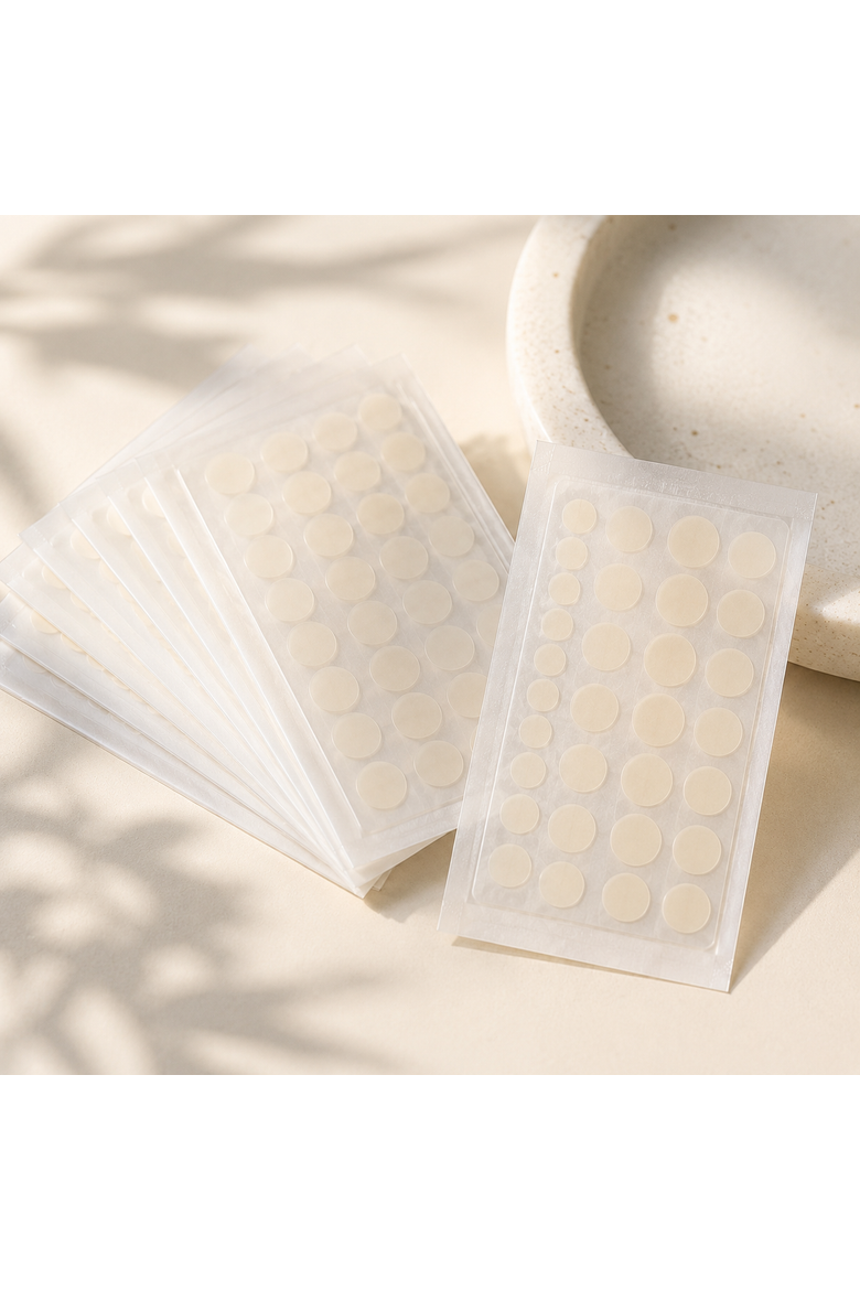 Multi-Size Hydrocolloid Pimple Patches, Alternate, color, No Color
