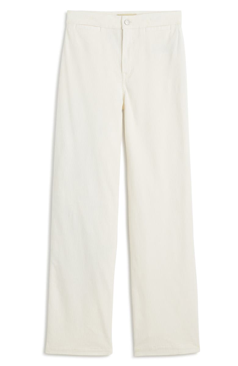 The Emmett Wide Leg Full Length Corduroy Pants: Welt Pocket Edition