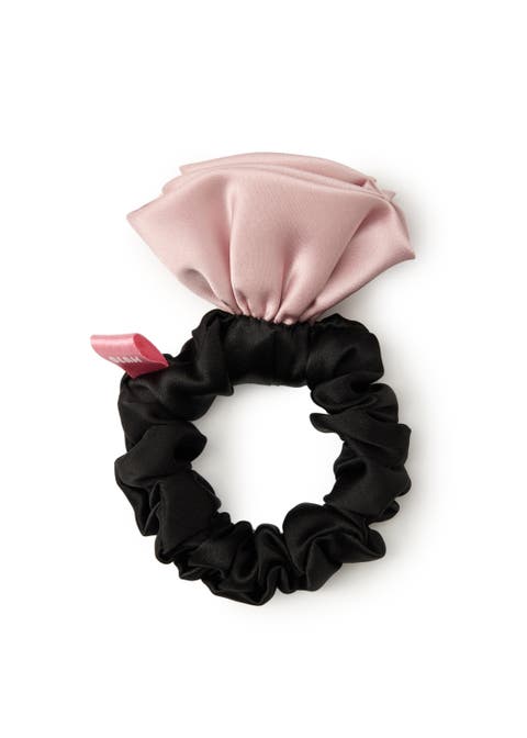 La Frida Rosa Silk Scrunchie