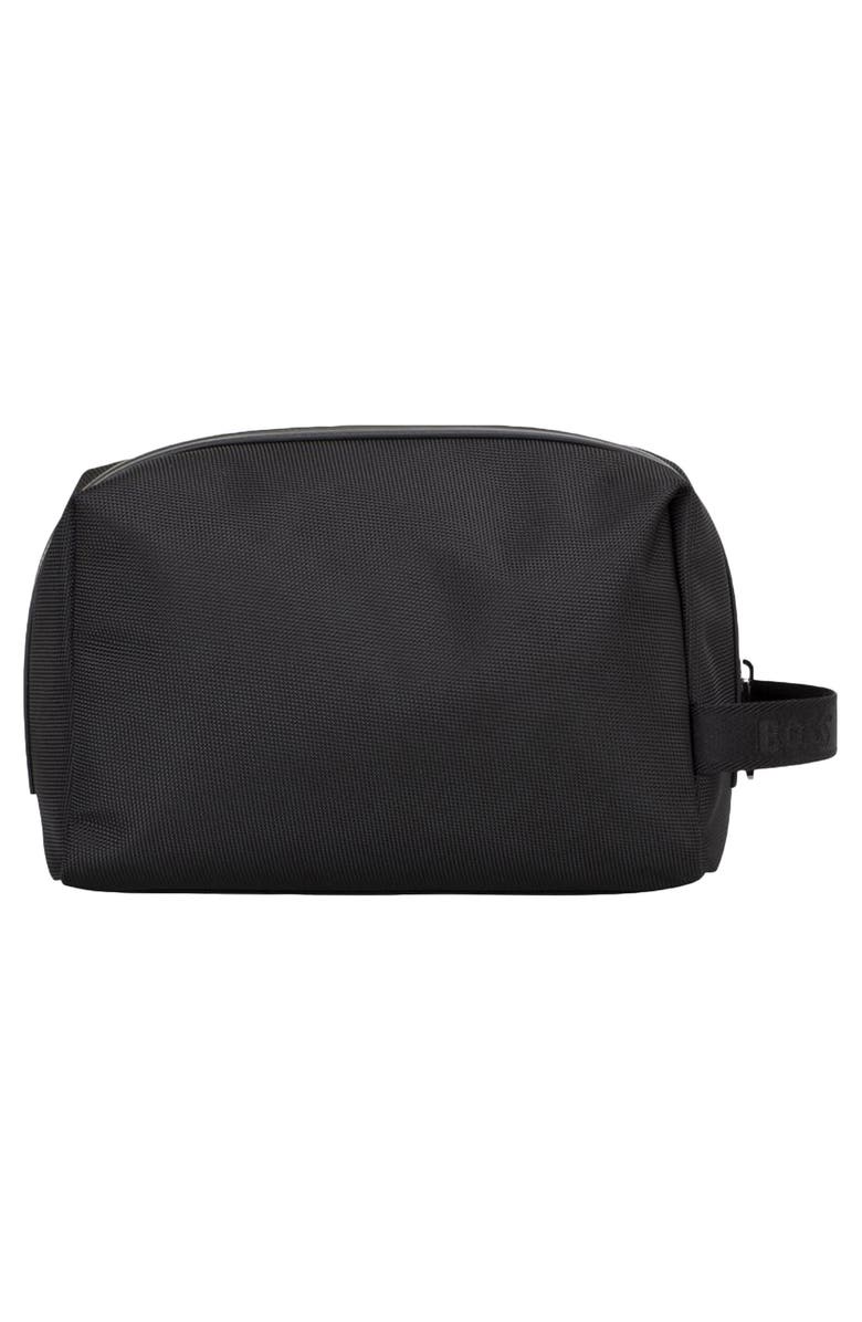 HUGO Ray Washbag, Alternate, color, Black