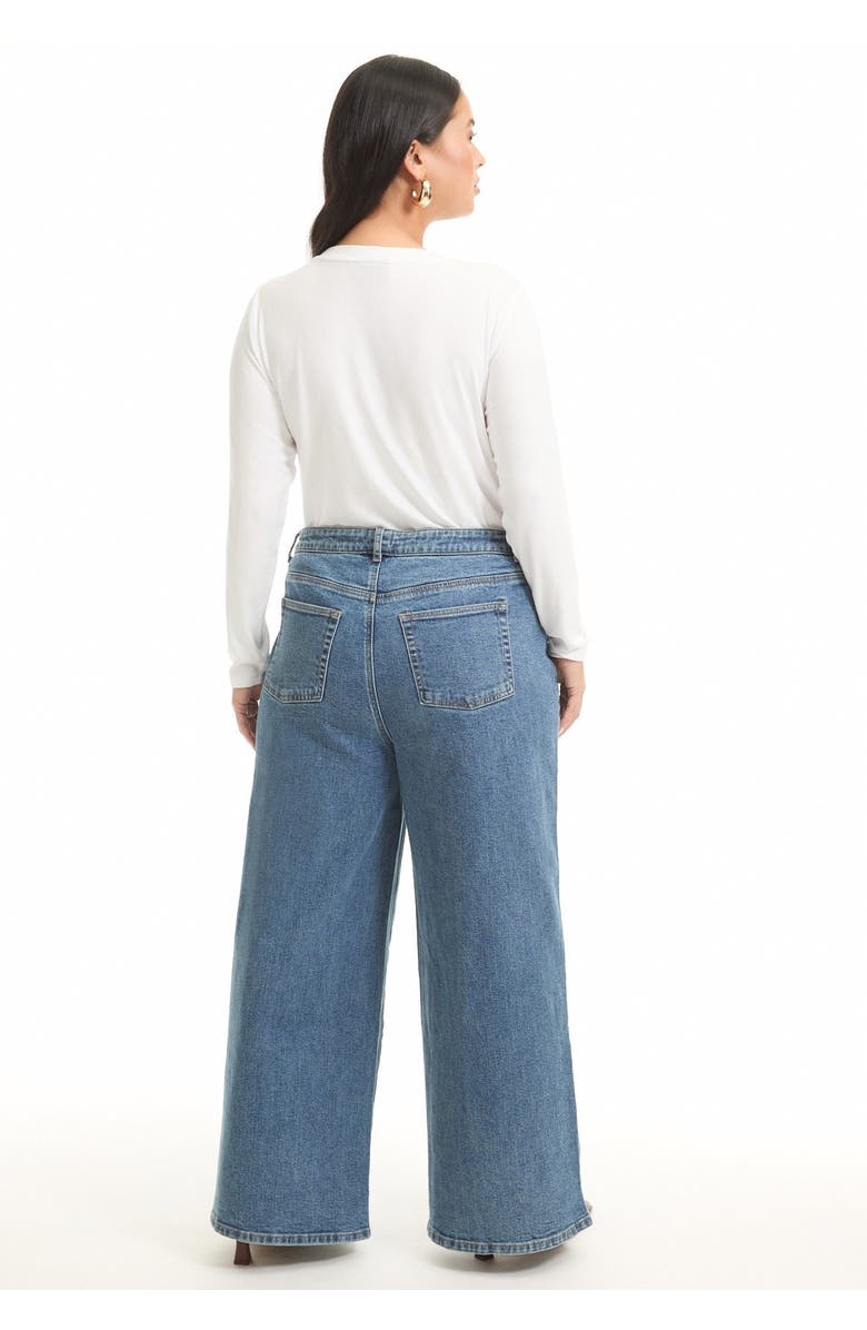 June + Vie June Fit High-Rise Jeans, Alternate, color, Vintage Medium Wash