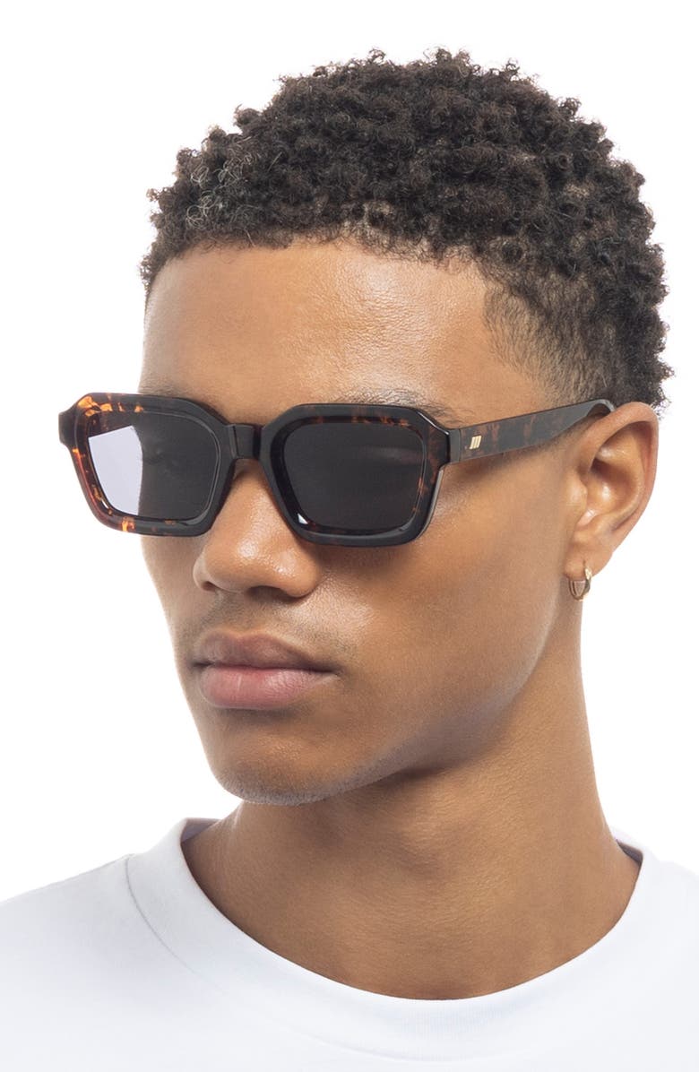 Le Specs Impossible 51mm Square Sunglasses, Alternate, color, Tokyo Tort