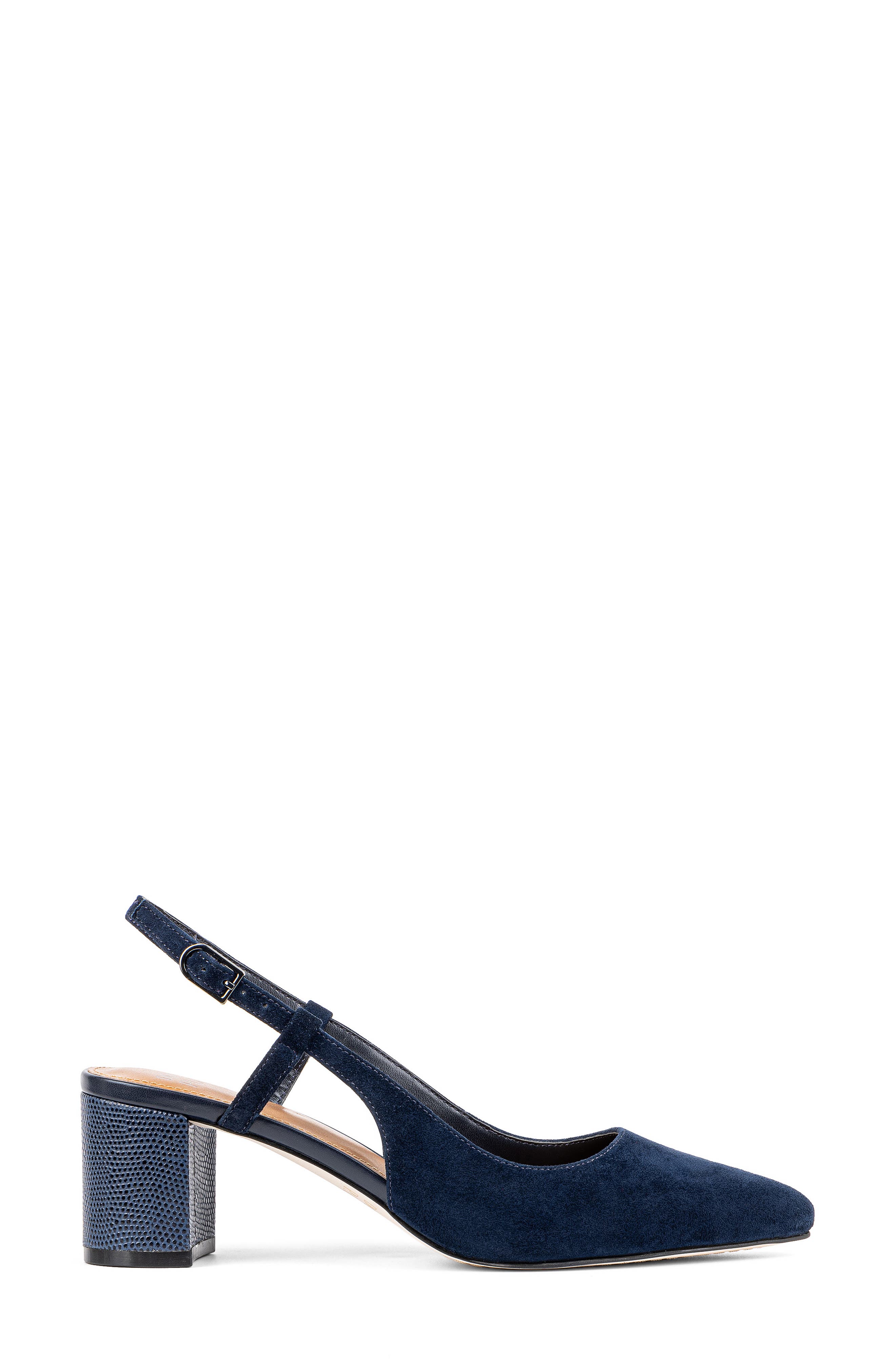 Donald Pliner Slingback Pump, Alternate, color, Navy
