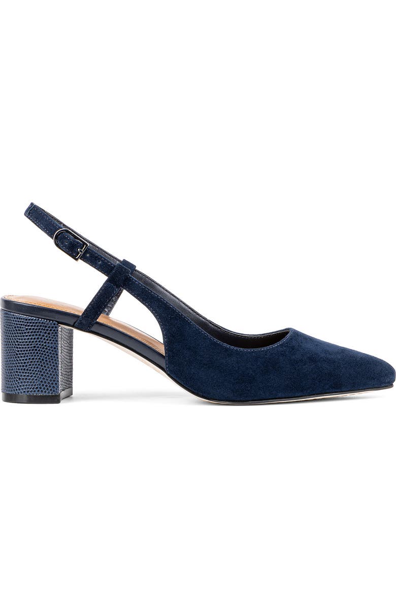 Donald Pliner Slingback Pump, Alternate, color, Navy