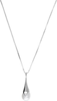Lucy Quartermaine Royal Pearl Calla Lily Pendant