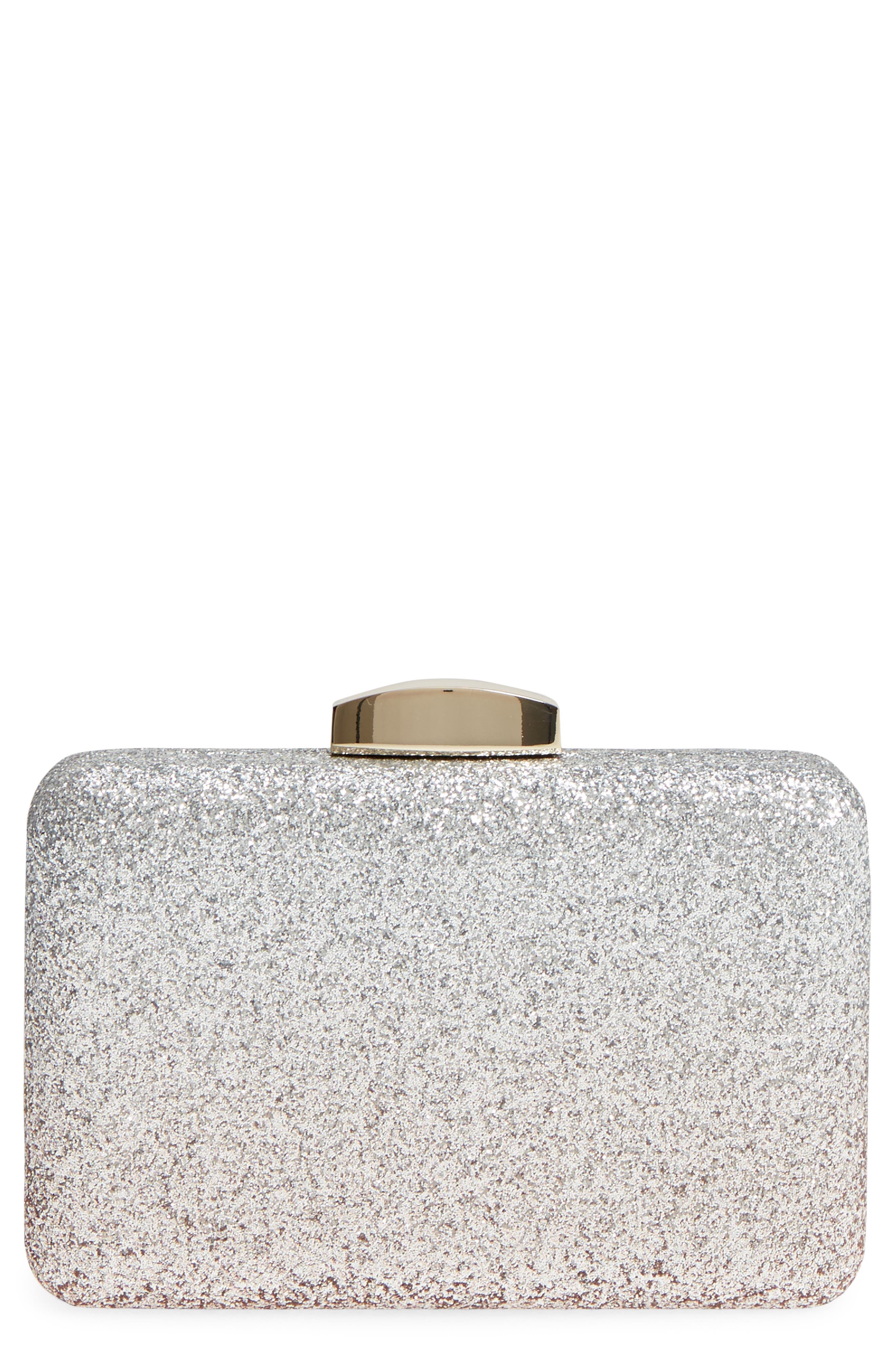Nordstrom Ombré Glitter Minaudière, Main, color, 