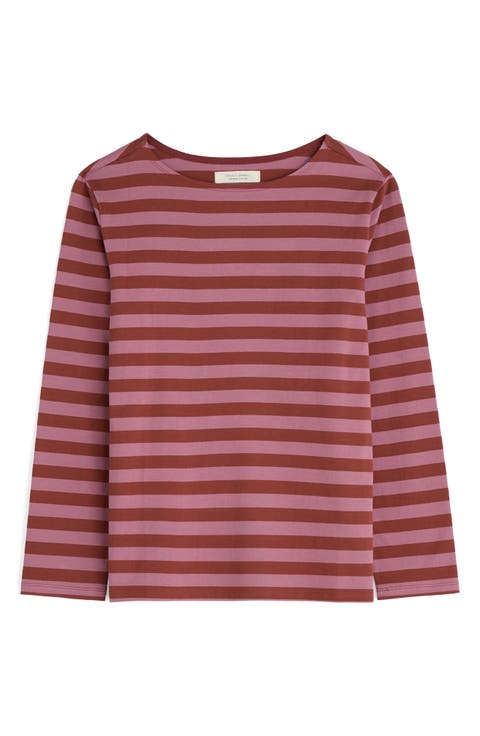Sailor Stripe Organic Cotton Top