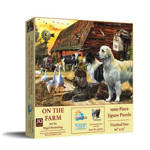 Life on the Farm 1000 piece Jigsaw Puzzle for Adults