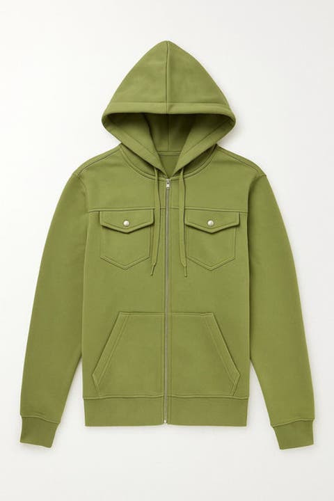 Mens Heavyweight Zip Hoodie Jacket