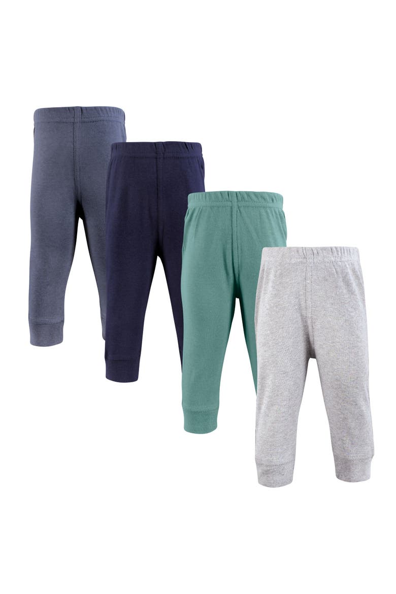 Cotton Legwear for Every Body, Main, color, Charcoal Teal Blue