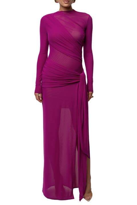 Heatwave Mesh Maxi Dress