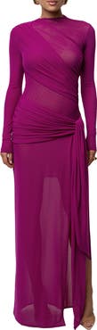 JLUXLABEL Heatwave Mesh Maxi Dress