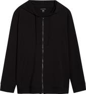 Eileen Fisher Hooded Zip Jacket