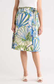 Tori Richard Sunrise Jacque Wrap Skirt