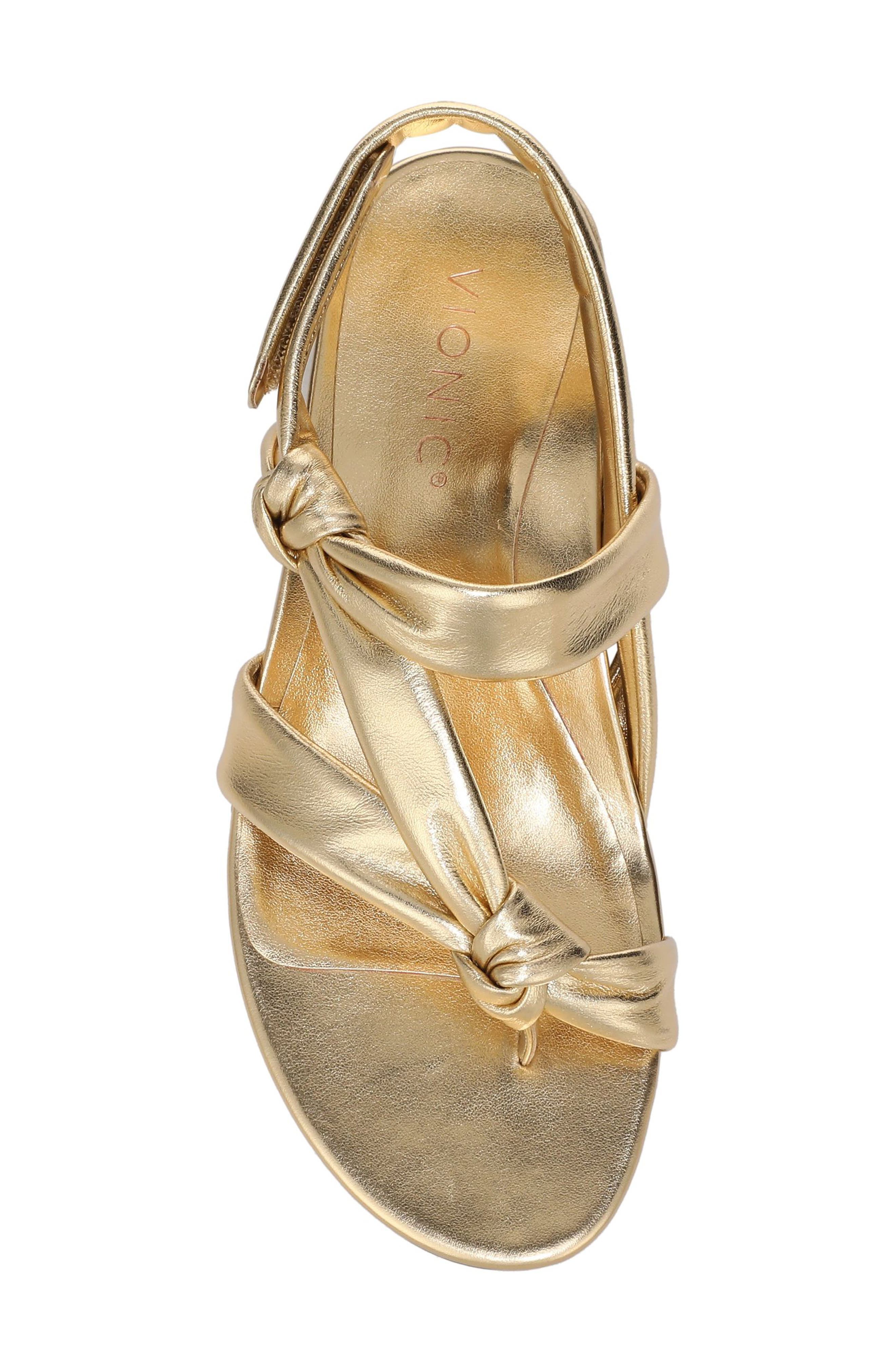 Geneva Strappy Sandal, Alternate, color, GOLD
