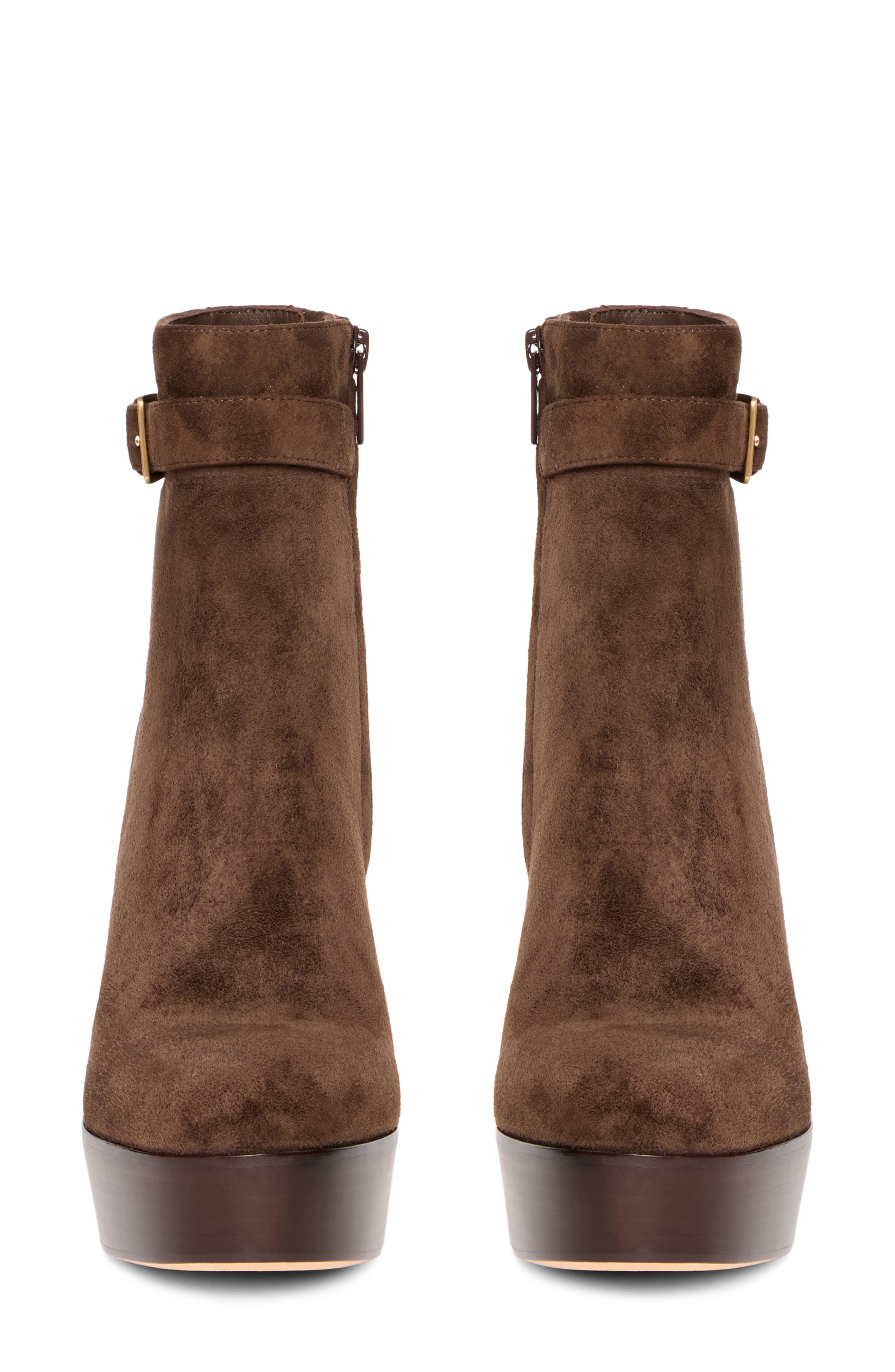 Maris Platform Bootie, Alternate, color, CHOCOLATE