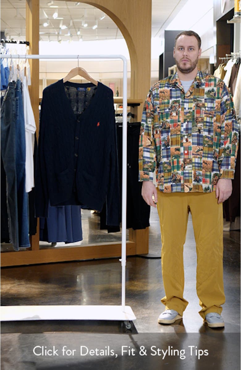 Cable Cotton Cardigan, sales video thumbnail