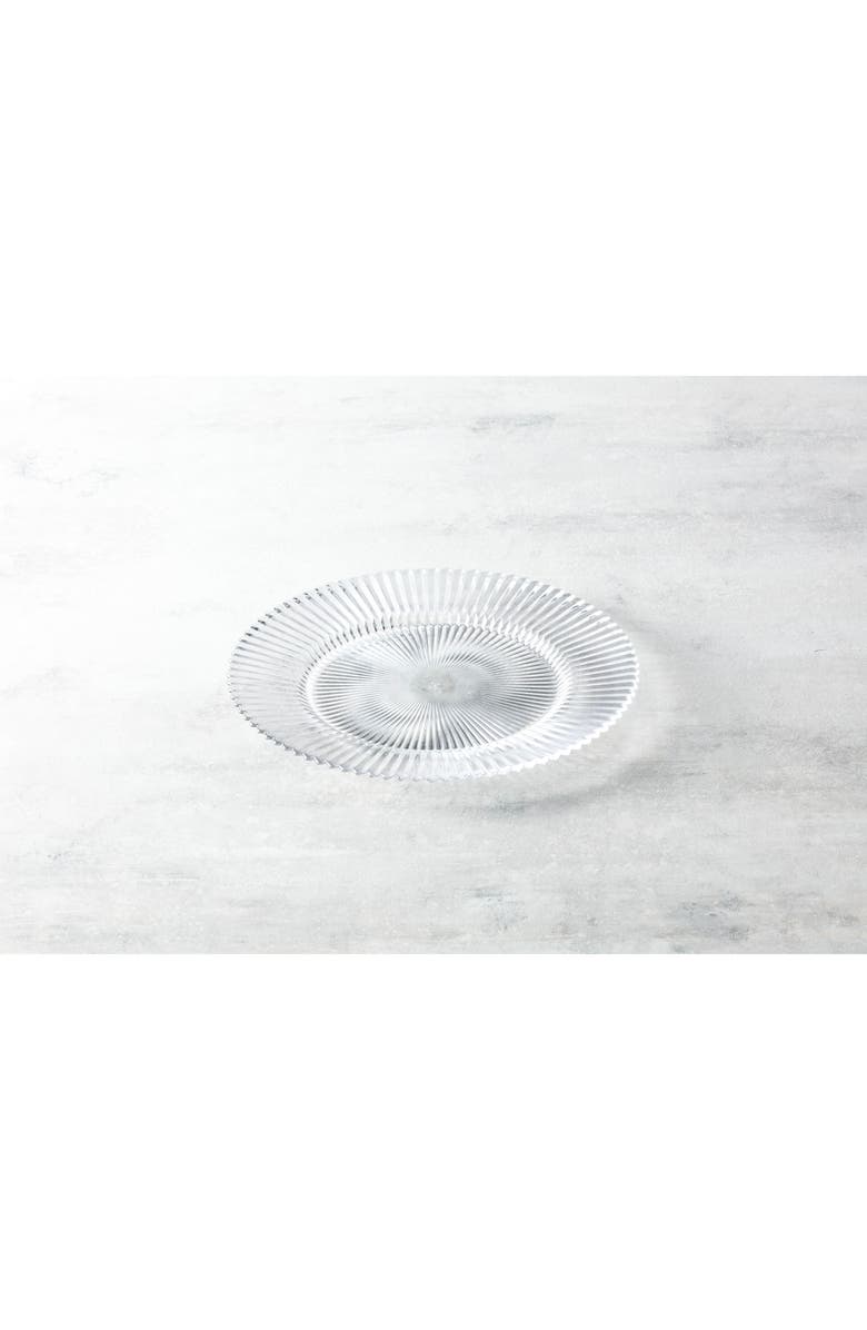 Fortessa Archie Set of 4 Charger Plates, Alternate, color, Clear