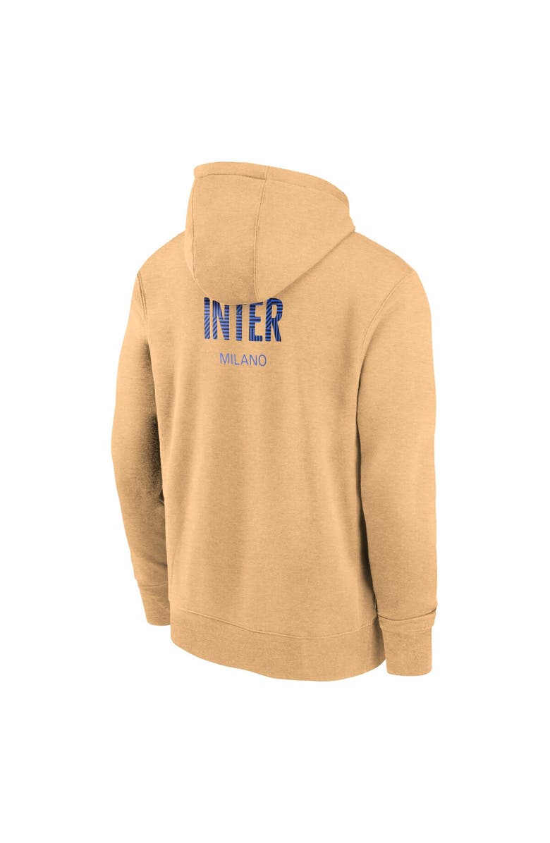 Nike Men's Nike Gold Inter Milan Club Pullover Hoodie, Alternate, color, 