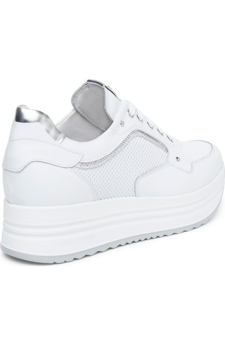 NeroGiardini Perfed Platform Sneaker, Alternate, color,