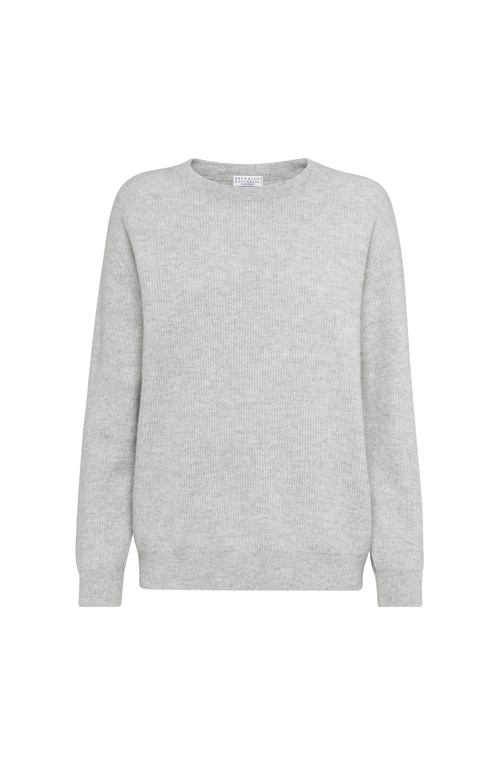 Brunello Cucinelli English Rib Knit Sweater