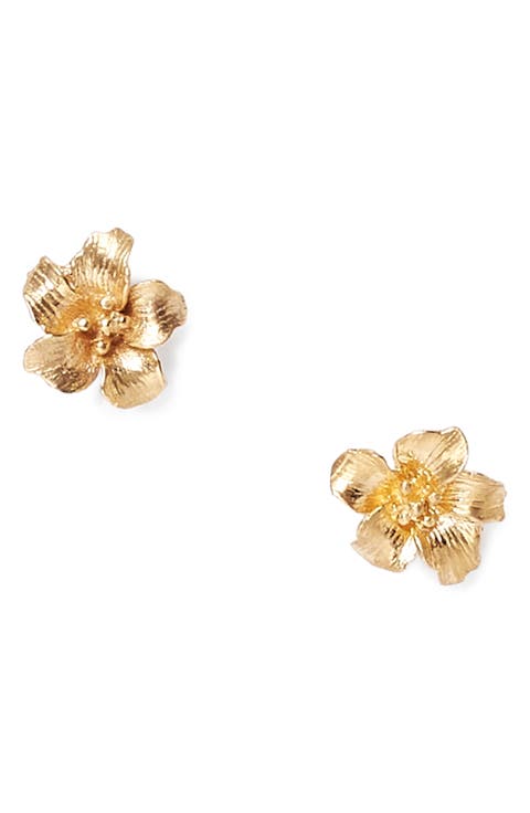 Hibiscus Stud Earrings