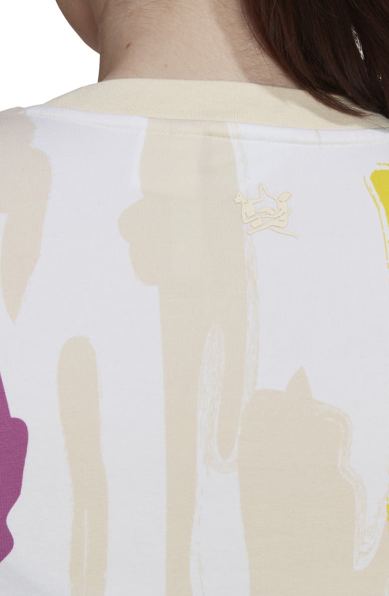 adidas X Thebe Magugu Crop Top, Alternate, color,