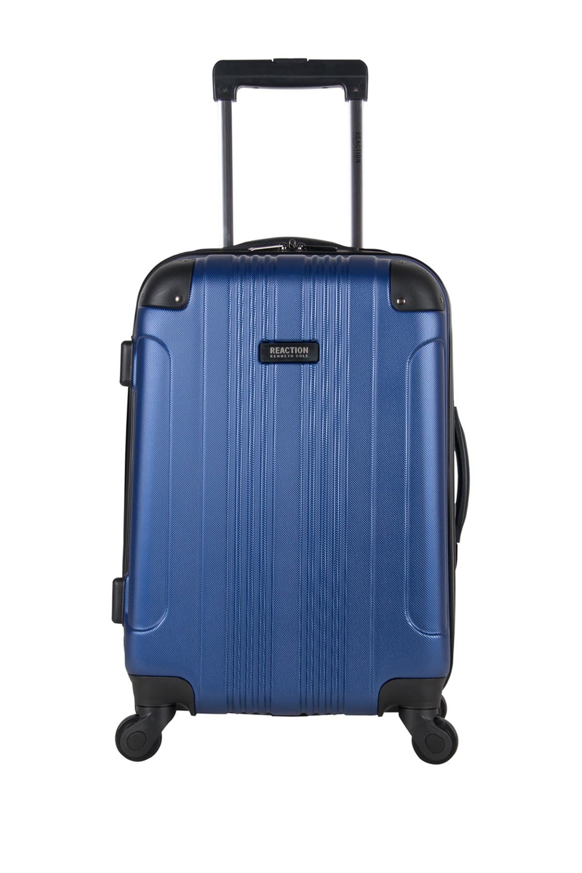 Reaction Kenneth Cole Out of Bounds 20" Lightweight Hardside 4-Wheel Spinner Carry-On Luggage, Alternate, color, Cobalt