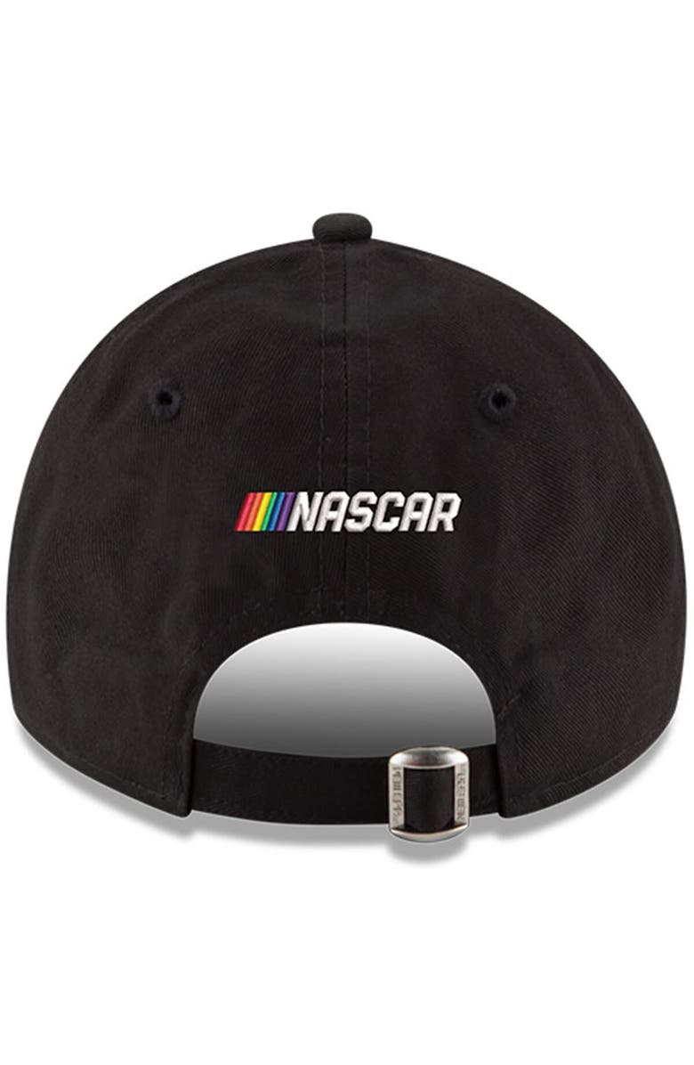 New Era Men's New Era Black NASCAR Icon Pride 9TWENTY Adjustable Hat, Alternate, color, 
