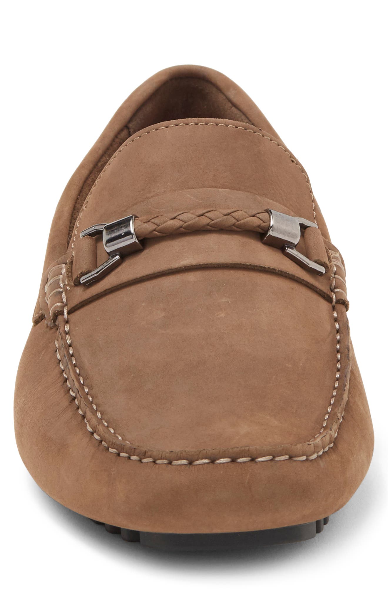 Nordstrom Barrett Braided Bit Driving Shoe, Alternate, color, Tan Desert