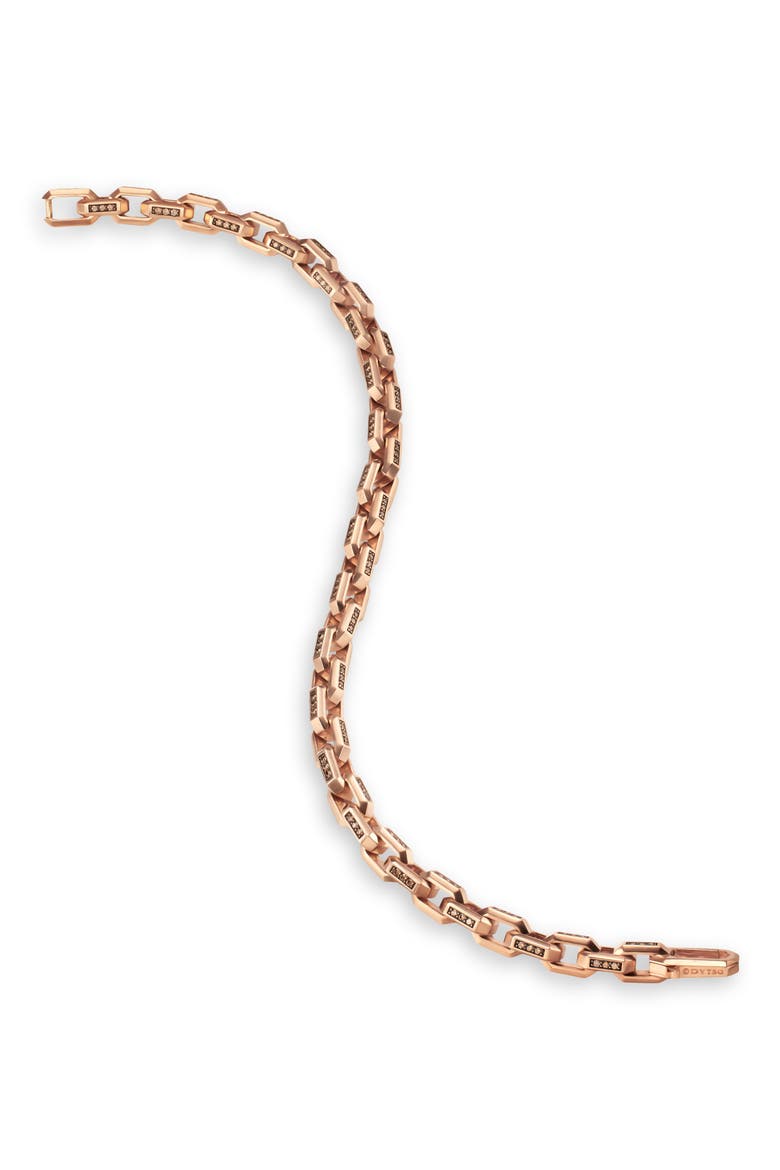Streamline Link Bracelet, Alternate, color, COGNAC DIAMOND