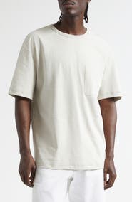 Lemaire Boxy Cotton & Linen T-Shirt