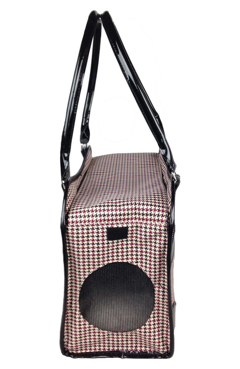 PET LIFE Exquisite Dog Carrier Handbag, Alternate, color, Multi-Color
