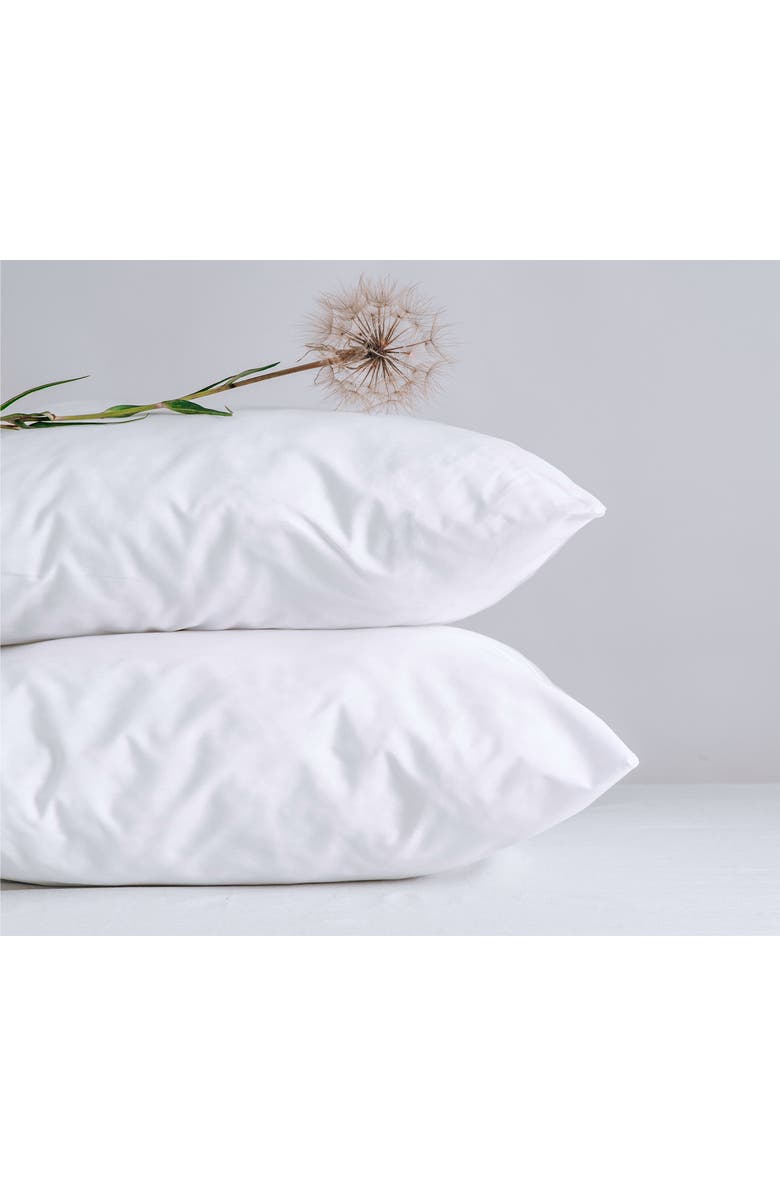 Martex Set of 2 King Pillows, Alternate, color, White