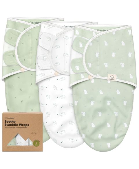 3-Pack Soothe Swaddle Wraps