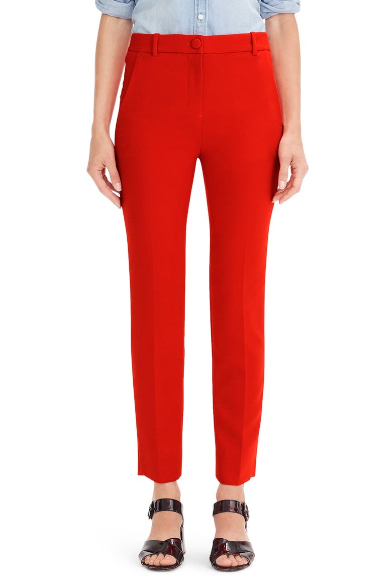 Cameron Seasonless Stretch Pants, Main, color, CERISE