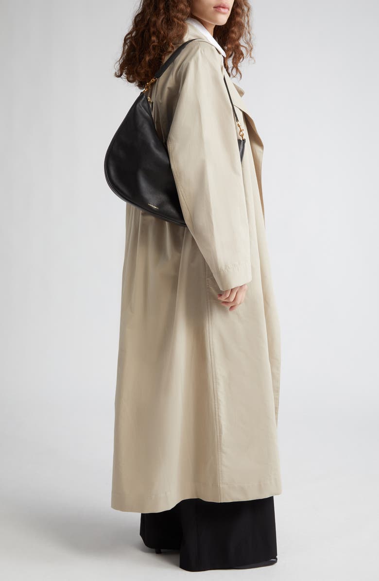 Mansur Gavriel Swing Leather Hobo Bag, Alternate, color,