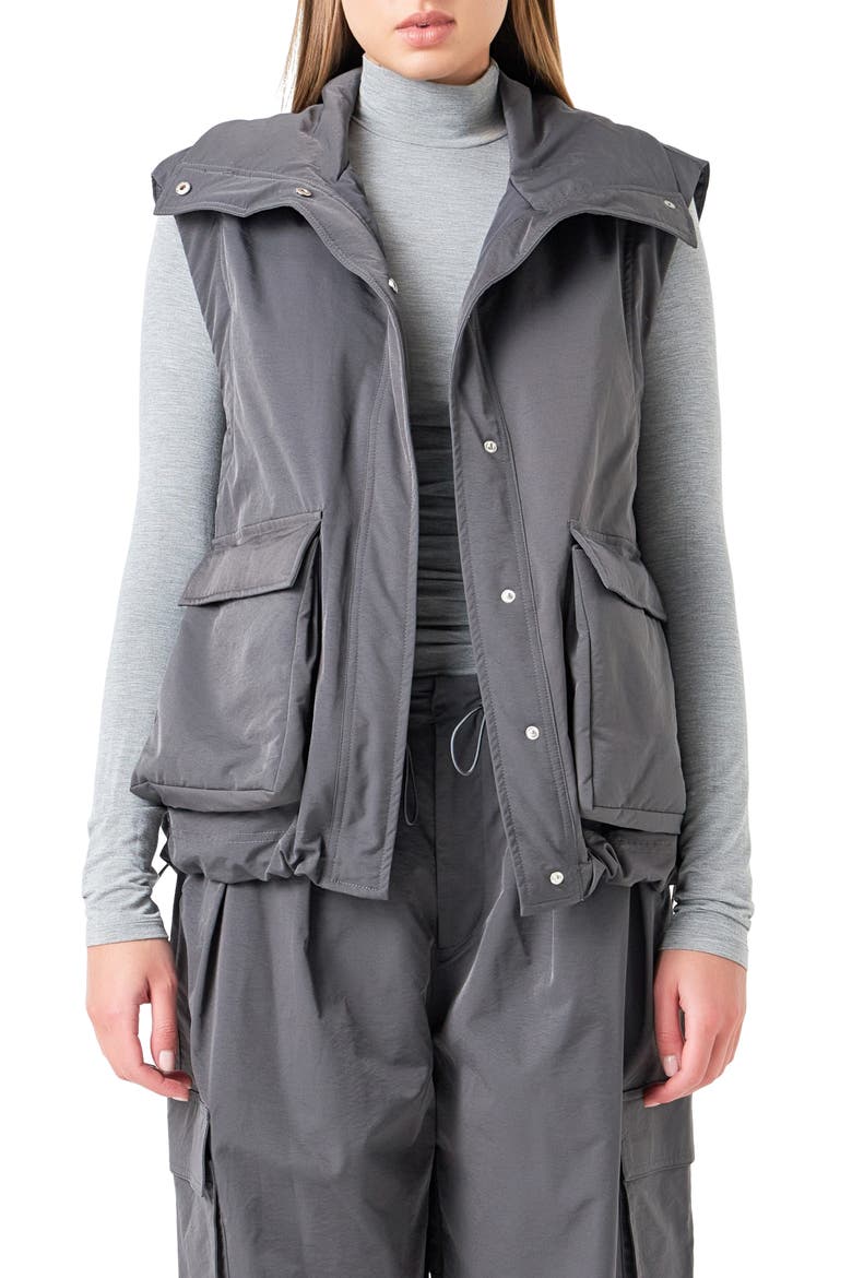 Boxy Vest, Main, color, GREY