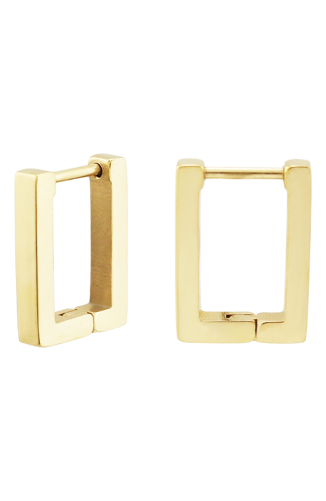 REBL Gender Inclusive Square Hoop Earrings