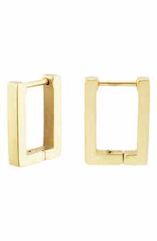 REBL Gender Inclusive Square Hoop Earrings